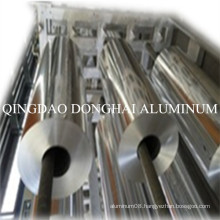 Printing used aluminum foil